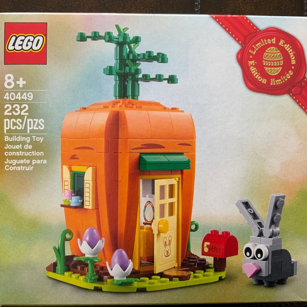 Lego (New) - Easter Bunny Carrot House